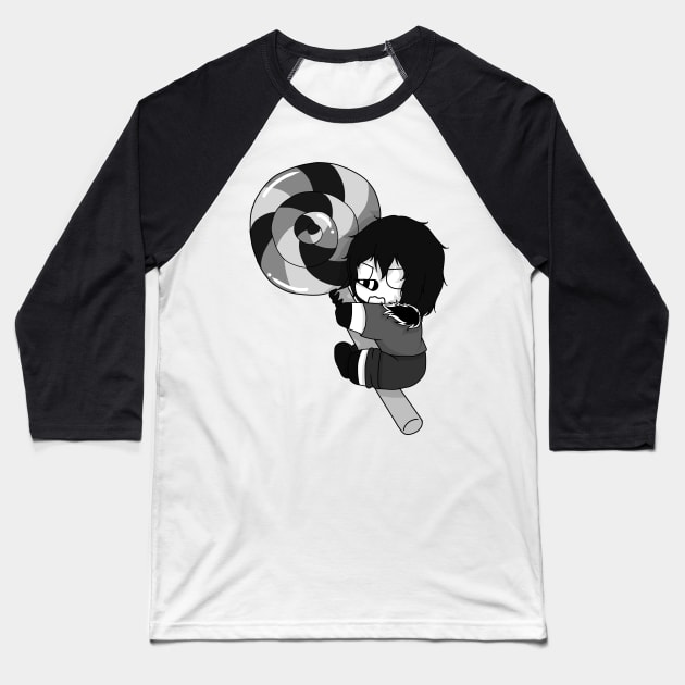 my lollipop Baseball T-Shirt by LillyTheChibi